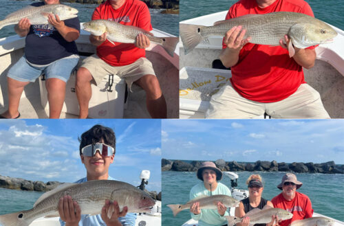 Inshore Fishing Charters for Bull Redfish near Daytona Beach’s Ponce Inlet